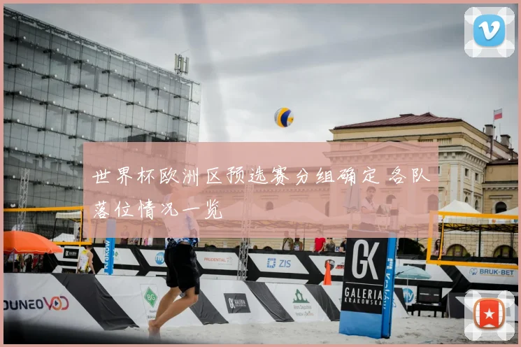 世界杯欧洲区预选赛分组确定 各队落位情况一览