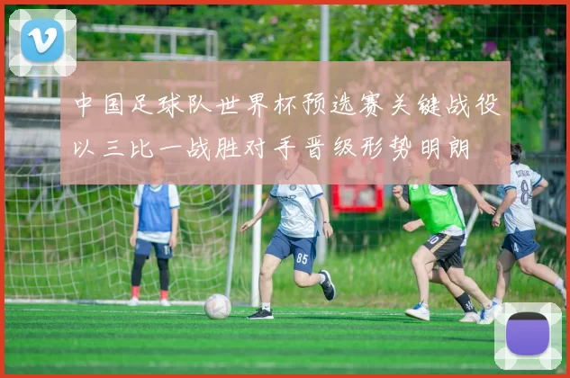 中国足球队世界杯预选赛关键战役以三比一战胜对手晋级形势明朗